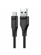 Кабель синхронізації ACEFAST C3-04 USB to Type-C Black 12W 1,2m Black (AFC3-04B)