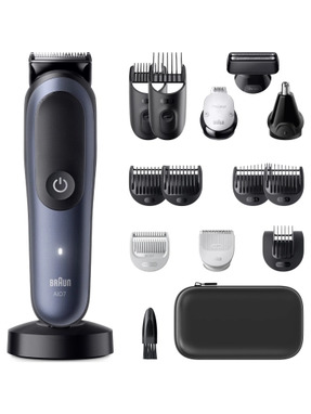Машинка для стрижки Braun All-in-One Series 7 AIO7580 Black/Blue
