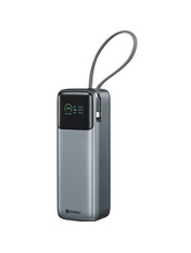 Павербанк Sandberg 1xUSB-C + 2xUSB-A Gray 240 27000 240W 27000mAh Gray (421-31)