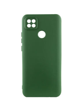 Чохол Ummi Silicone Cover Lakshmi Full Camera (AA) для Xiaomi Redmi 9C/10A Dark Green (6982017354)