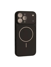 Чохол UAG Copy NEW AG GLASS MagSafe Case для Apple iPhone 16 Pro Max Black Black (6942081573)