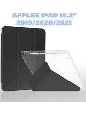 Чохол BeCover Ultra Slim Origami Transparent Apple iPad 10.2 2019/2020/2021 Black Чорний Black (711098)
