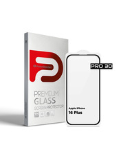 Захисне скло ArmorStandart Pro 3D для Apple iPhone 16 Plus Black глянсове (ARM78033)