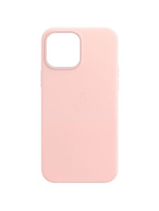Чохол Leather Leather Case with MagSafe для Apple iPhone 13 Sand Pink