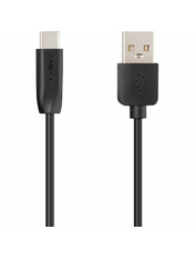 Кабель синхронізації Gelius GP-UC119 USB to Type-C Black 12W 1m Black (85165)