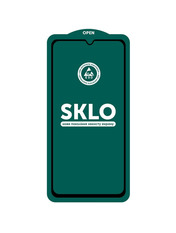 Захисне скло SKLO 5D для Xiaomi Redmi 15C / Poco C85 Глянсова BOX глянсове Black