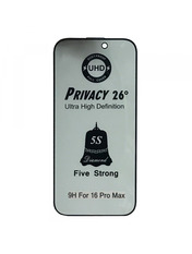 Захисне скло ESD Privacy для Apple iPhone 16 Pro Max (OEM) антишпигун