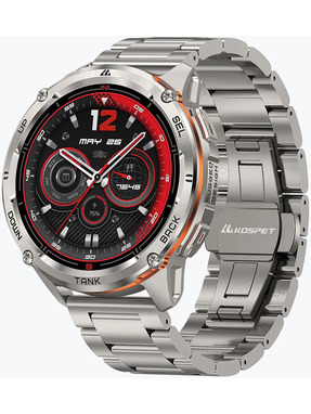 Смарт-годинник Kospet TANK T3 ULTRA 2 SE 48mm Silver Steel Case