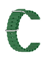 BeCover Wave Style (20mm) Amazfit Bip 3/3 Pro Зелений Green