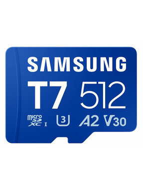 Карта пам'яті Samsung T7 microSDXC 512GB UHS-I U3 (MB-MB512T/WW)