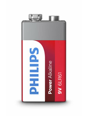 Батарейка Philips Power Alkaline Krone Alkaline 1шт (6LR61P1B/10)