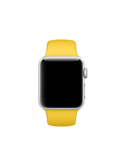 Apple Silicone Sport Band Apple Watch 38/40/41 mm Жовтий Yellow (MM7X2ZM/A)