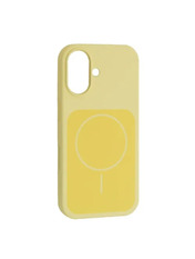 Чохол New Silicone Case MagSafe для Apple iPhone 17 Mellow Yellow