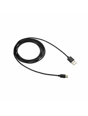 Кабель синхронізації Canyon Type-C to Type-C 12W 1,8m Black (CNE-USBC2B)