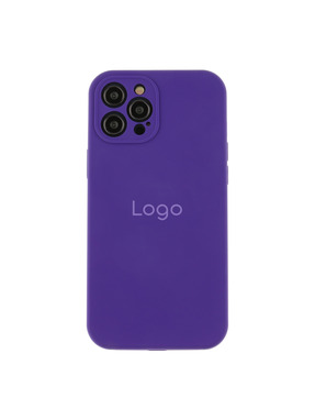 Чохол Silicone Case Full Size with Frame для Apple iPhone 12 Pro Purple (6981723504)