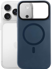 Чохол BeCover FIBRA ArcLine Case with MagSafe для Apple iPhone 17 Pro Max Blue Blue (715387)