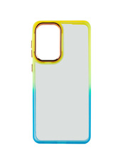 Чохол Fresh sip series для Samsung Galaxy A336 A33 Azure/Orange