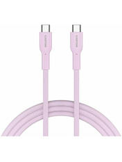 Кабель синхронізації Canyon OnWire 60CL Type-C to Type-C Pink 60W 1m Pink (CND-CCAP60AB10PK)