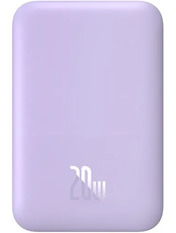 Павербанк Baseus Magnetic Mini 1xUSB-C 6000 20 Purple 20W 6000mAh Purple (P10059002513-00)