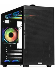 Корпус QUBE BRING ARGB Mini-Tower Black (BRING_GBNU3)