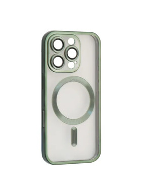 Чохол SHINING Camera MagSafe для Apple iPhone 16 Pro Dark Green (6937814205)