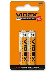 Батарейка Videx AAA Carbon-Zinc 2 2шт (21161)