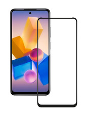 Захисне скло ACCLAB Full Glue для Infinix Hot 40i Глянсова BOX глянсове (1283126588921) Black