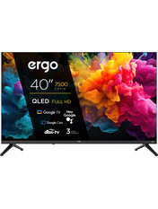Телевізор Ergo Q7500 1920x1080 40" Black Так 40" Smart TV Black (40JFQ7500)