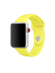 Pino Silicone Sport Band Apple Watch 42/44/45/49 mm Жовтий Flash