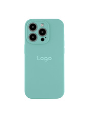 Чохол Silicone Case Full Size with Frame для Apple iPhone 15 Pro Sea Blue Sea Blue (6952847310)