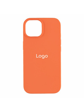 Чохол Silicone Case Full Size (AA) для Apple iPhone 15 Orange (6942871035)