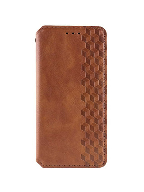 Чохол-книжка GETMAN Cubic (PU) для Samsung Galaxy S926 S24+ Brown (6914837025)