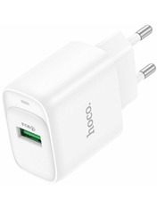 Мережевий зарядний пристрій Hoco C140A White MicroUSB (1 USB-A) 18W + кабель MicroUSB White