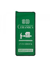 Захисне скло Ceramic для Motorola G34 4G (OEM) глянсове Black