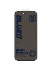 Захисне скло 2.5D Blueo Full Cover Anti-Peep Matte для Apple iPhone 17 / 17 Pro (6.3") матове