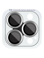 Захисне скло інше Metal Classic для Apple iPhone 16 Pro (6.3") / 16 Pro Max (6.9") Глянсова BOX глянсове Silver