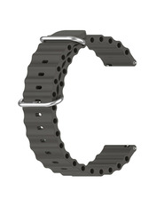 BeCover Wave Style (20mm) Amazfit Bip 3/3 Pro Сірий Grey