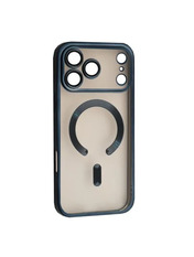 Чохол SHINING Camera MagSafe для Apple iPhone 17 Pro Blue Titanium