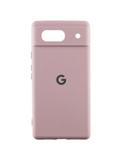 Чохол Lakshmi Silicone Cover Full Camera with logo для Google Pixel 8a Pink Sand