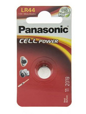 Батарейка Panasonic LR44/AG13 Alkaline 1 1шт (LR-44EL/1B)