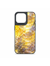 Чохол Harder Snake Pattern для Apple iPhone 15 Pro Max Yellow