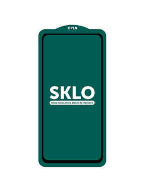 Захисне скло SKLO 5D для Xiaomi Poco X8 Pro (OEM) глянсове Black