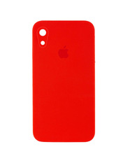 Чохол Silicone Case Square Full Camera для Apple iPhone XR Red