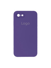 Чохол Silicone Case Square Full Camera для Apple iPhone 7/8/SE 2 Purple Purple (6931805274)