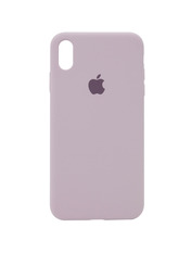 Чохол Silicone Case Full Aquarelle для Apple iPhone X/XS Lavender