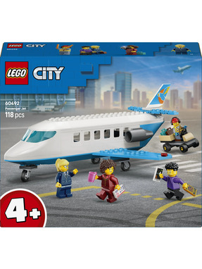 Lego City Пасажирський літак 118 деталей (60492)