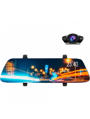 Автомобільний відеореєстратор Aspiring Reflex 9 Dual FHD 2x Cam Black (RE090SK)