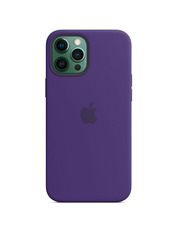 Чохол Silicone Case Full Cover Magsafe (HC) для Apple iPhone 12 Pro Max Amethyst