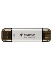 Портативний SSD Transcend ESD310 1000GB USB 3.2 Type-C Silver (TS1TESD310S)