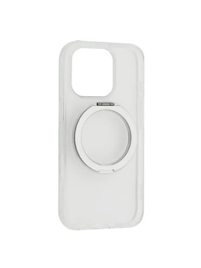 Чохол ROCK Crystal Rotating with Magnetic (Foldable Bracket) для Apple iPhone 16 Pro Max Transparent (6982014735)